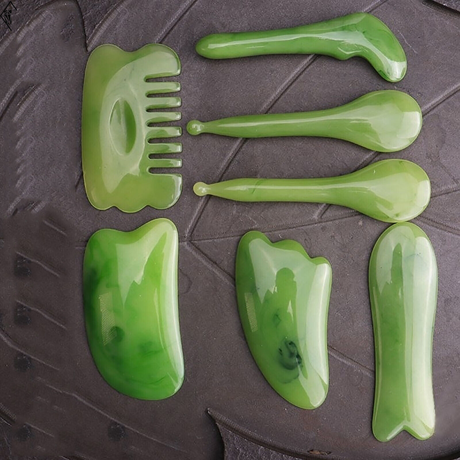 Spa Wellness Locations - 7Pcs Guasha Body Scraping Facial Face