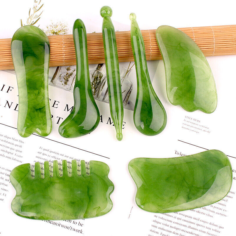 7Pcs Guasha Body Scraping Faci – Spa Wellness Locations recenzja i cena